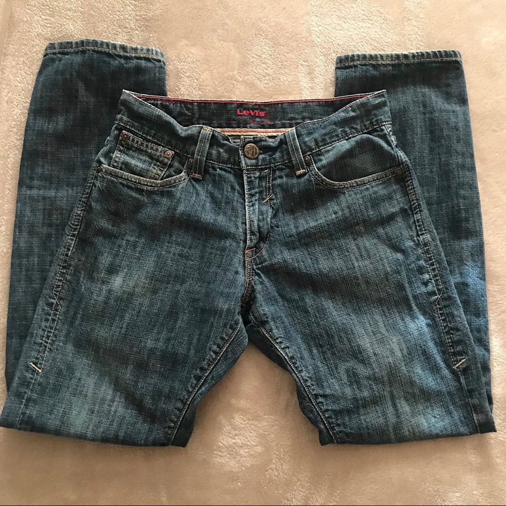 Levi Strauss RED Collection Men’s Denim Blue Jeans - Picture 5 of 7